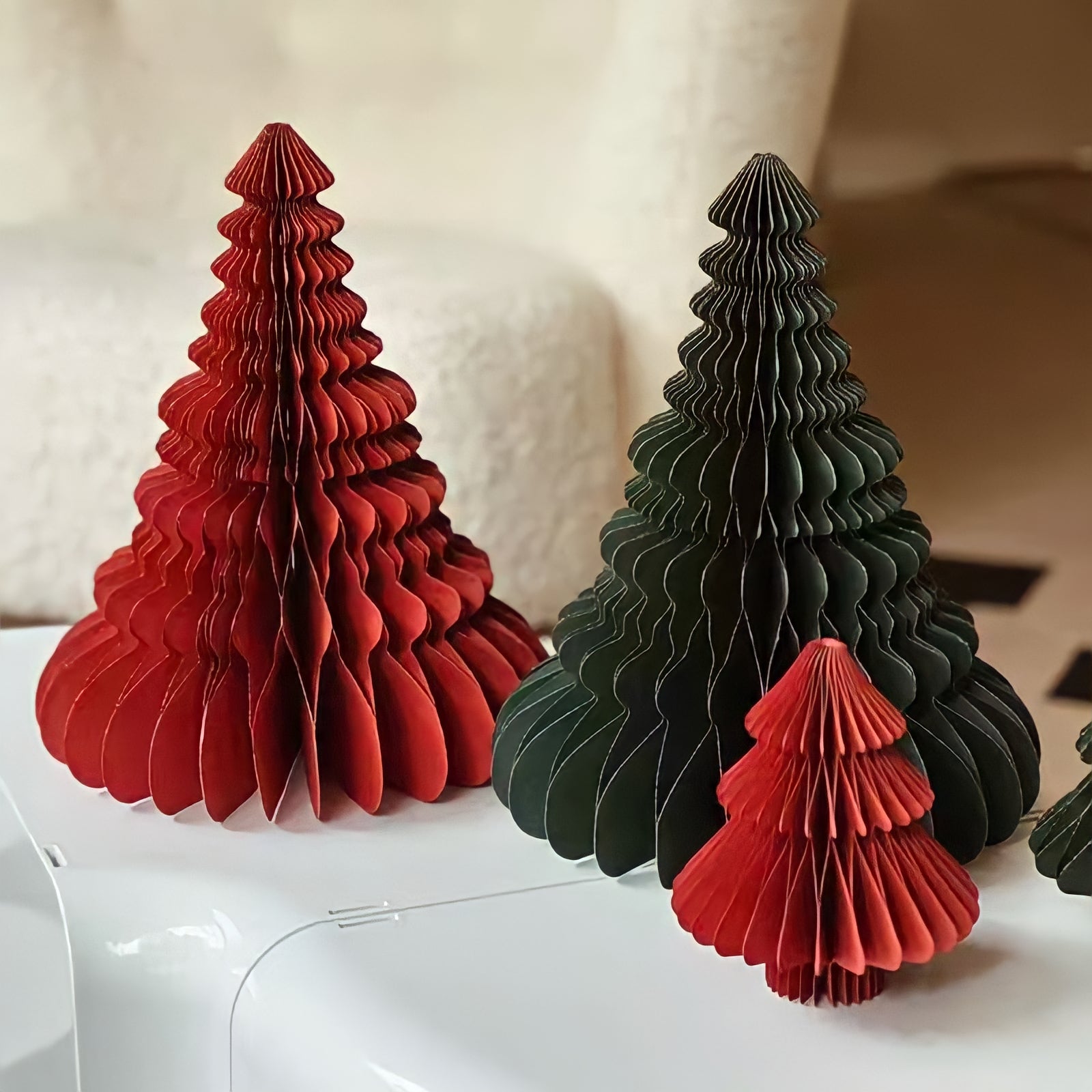 立体ペーパークリスマスツリー