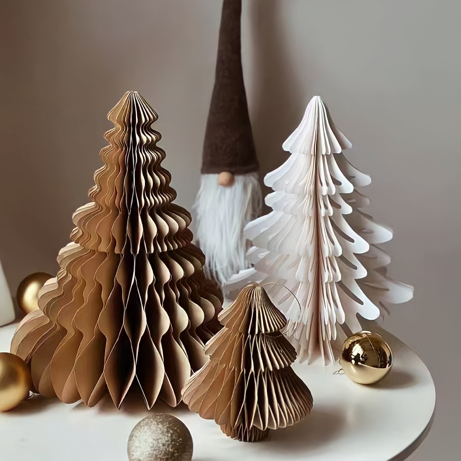 立体ペーパークリスマスツリー