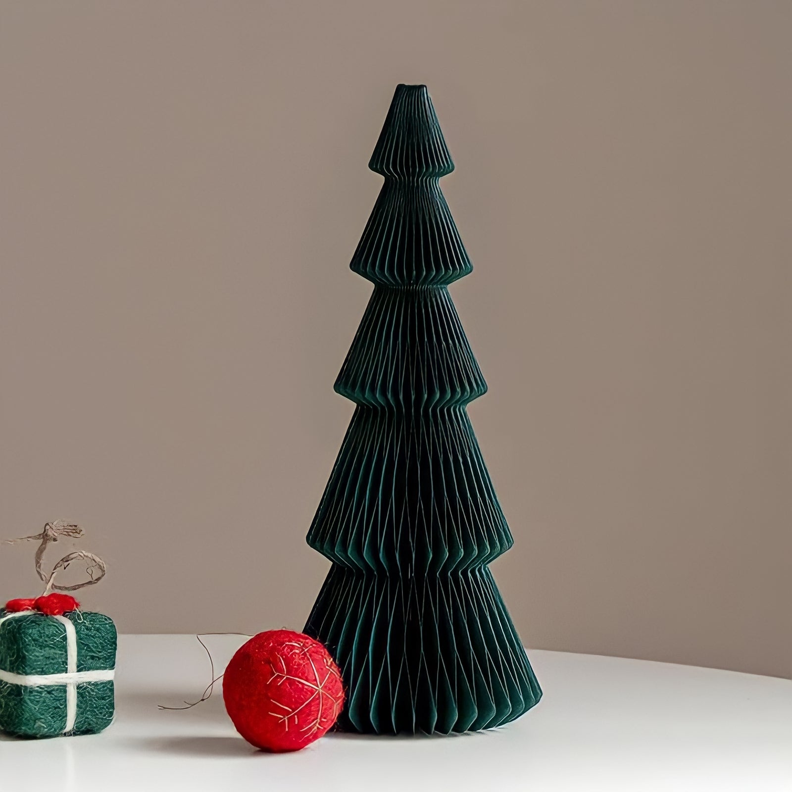 折り紙立体クリスマスツリー