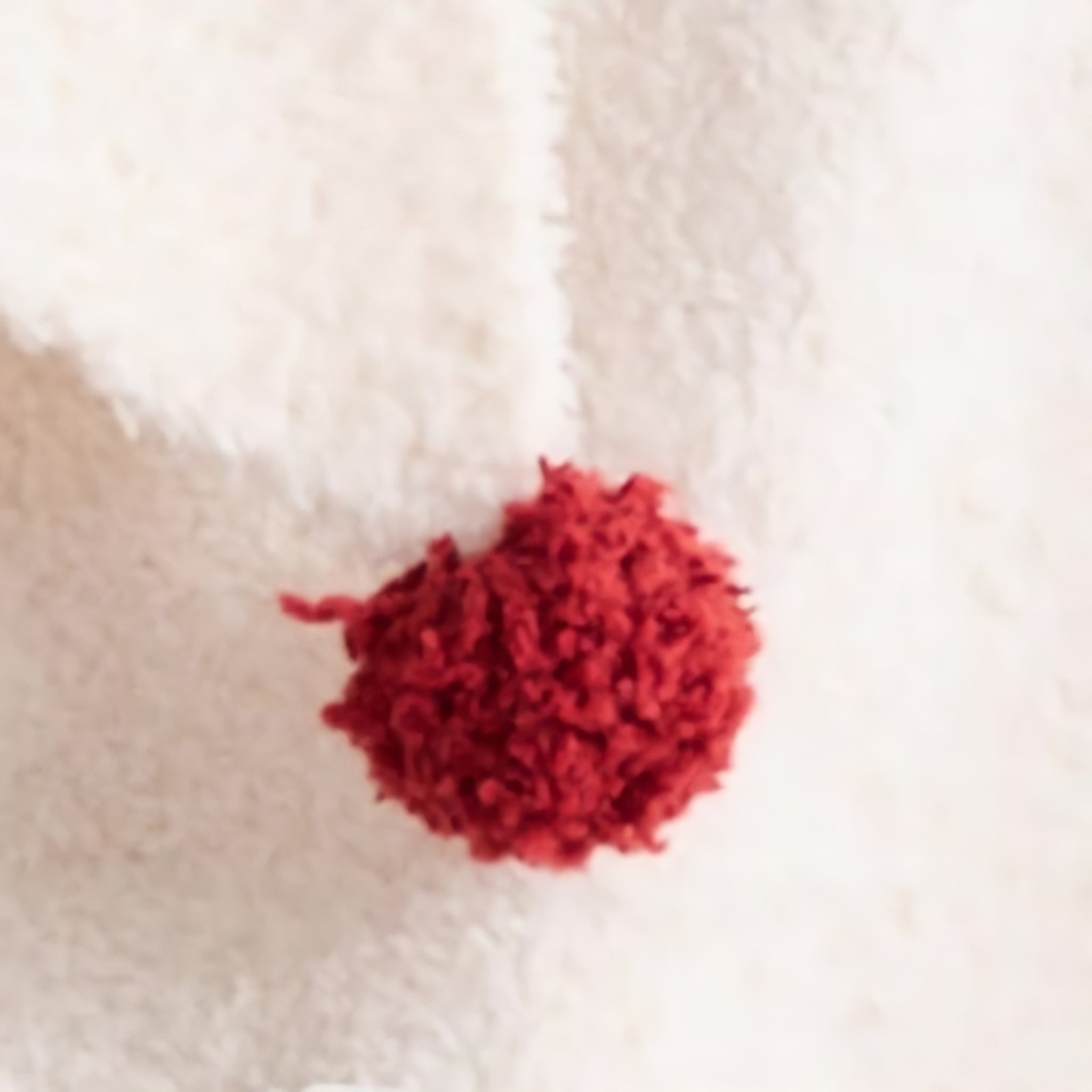 ふわふわフリースレッドパイピングルームウェア