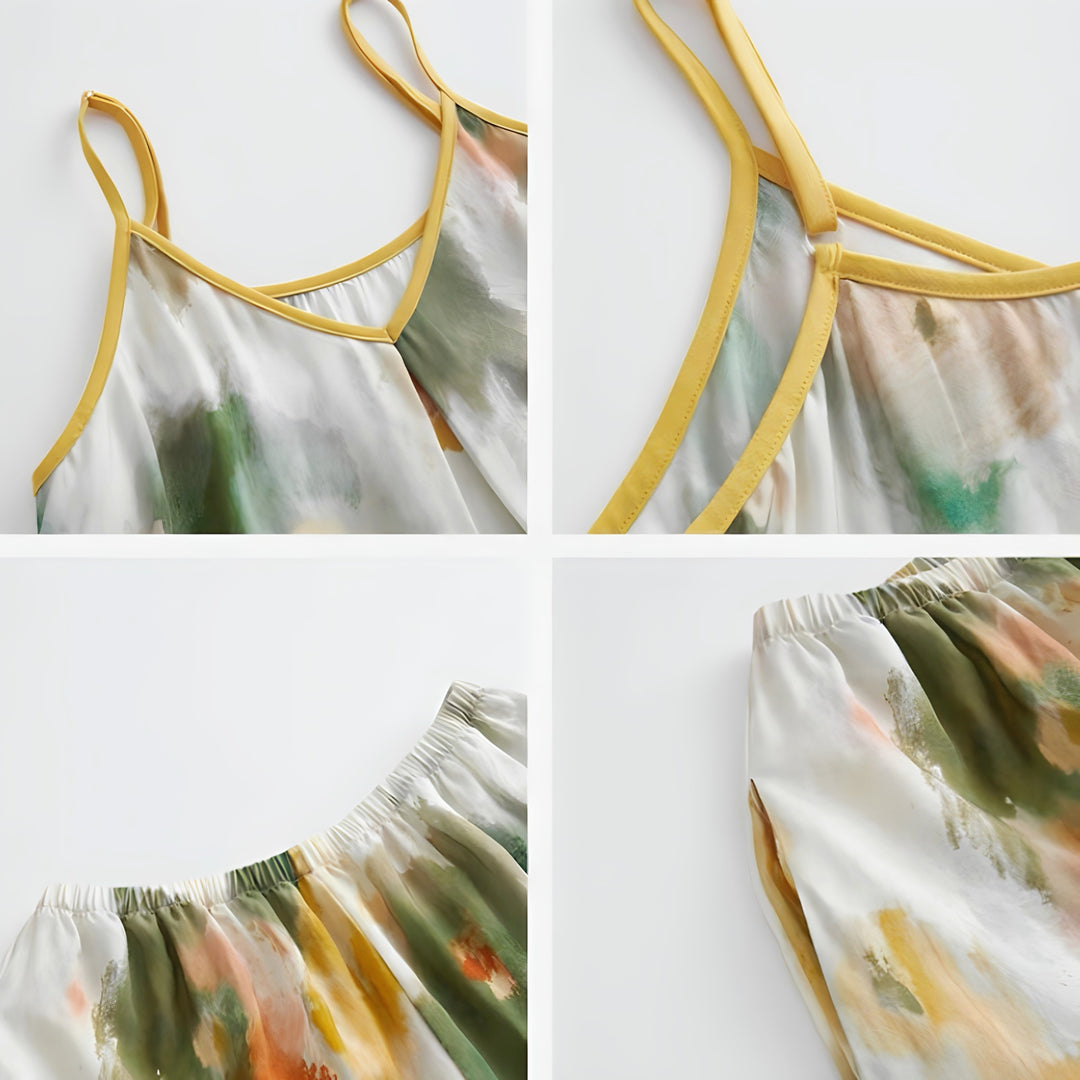 Watercolor art loungewear