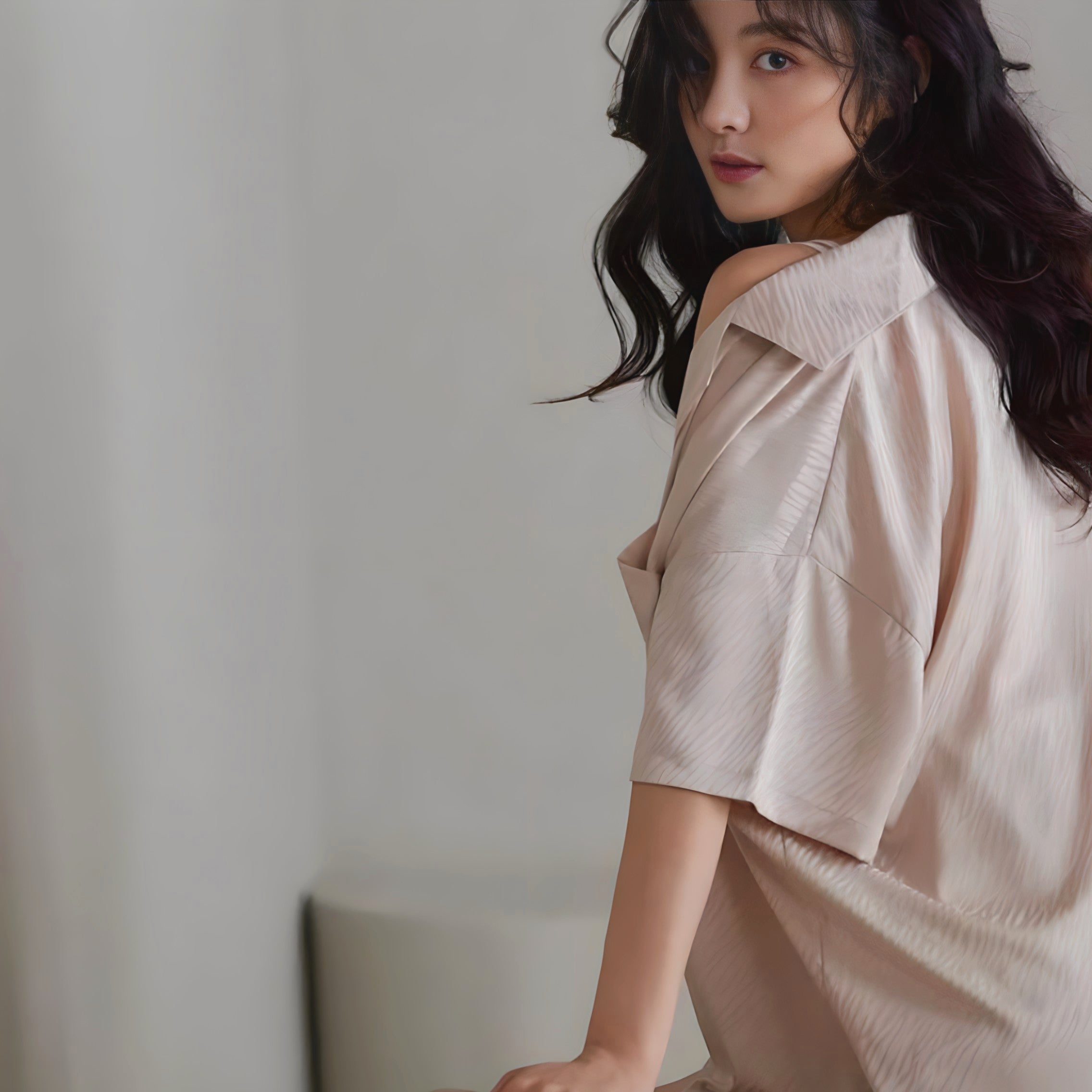 Ice silk jacquard pajamas