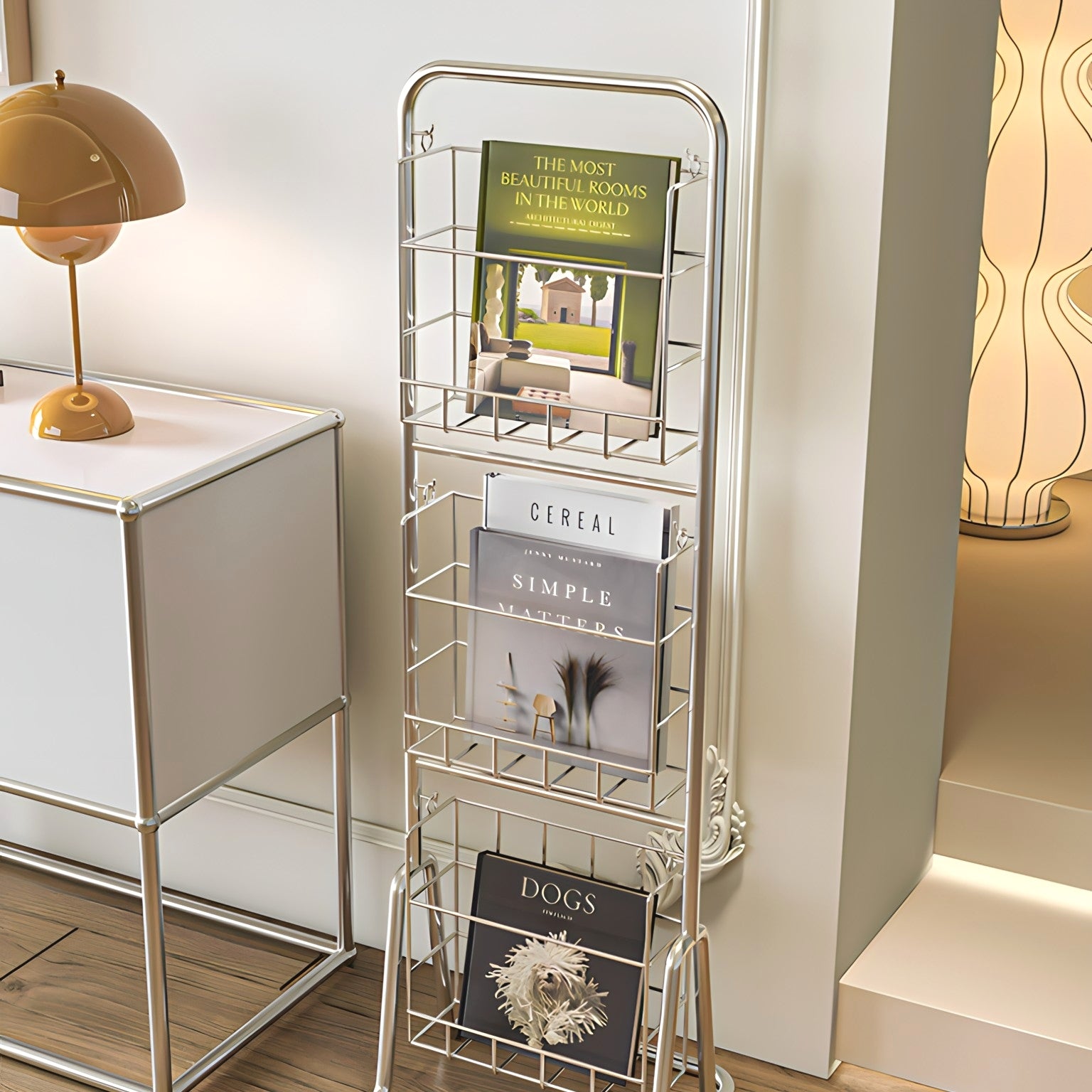 Slim Magazine Rack