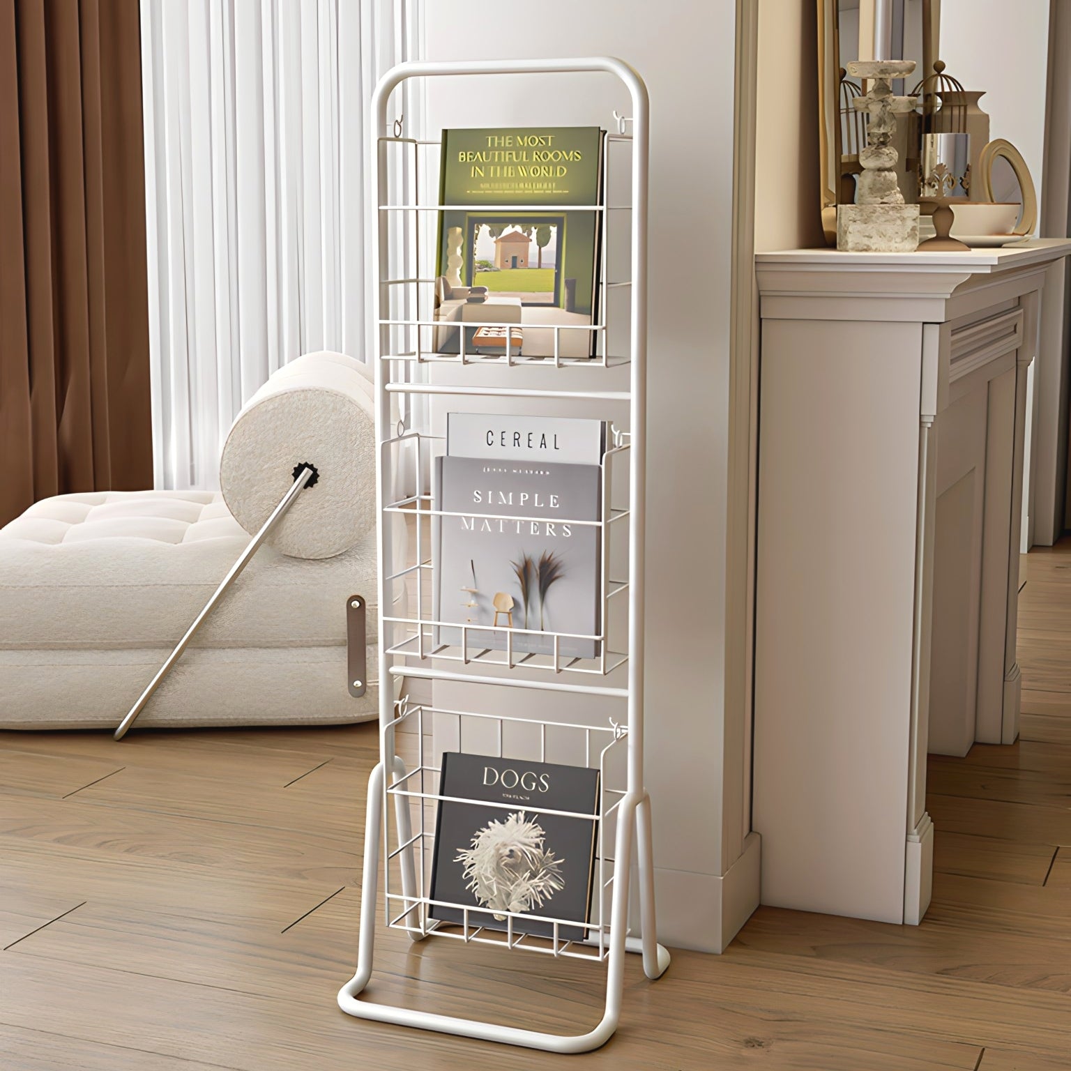 Slim Magazine Rack