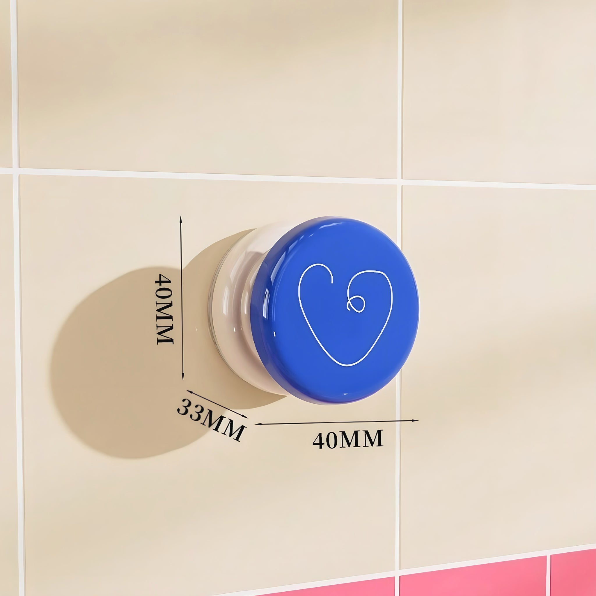 Colorful illustration suction cup hook