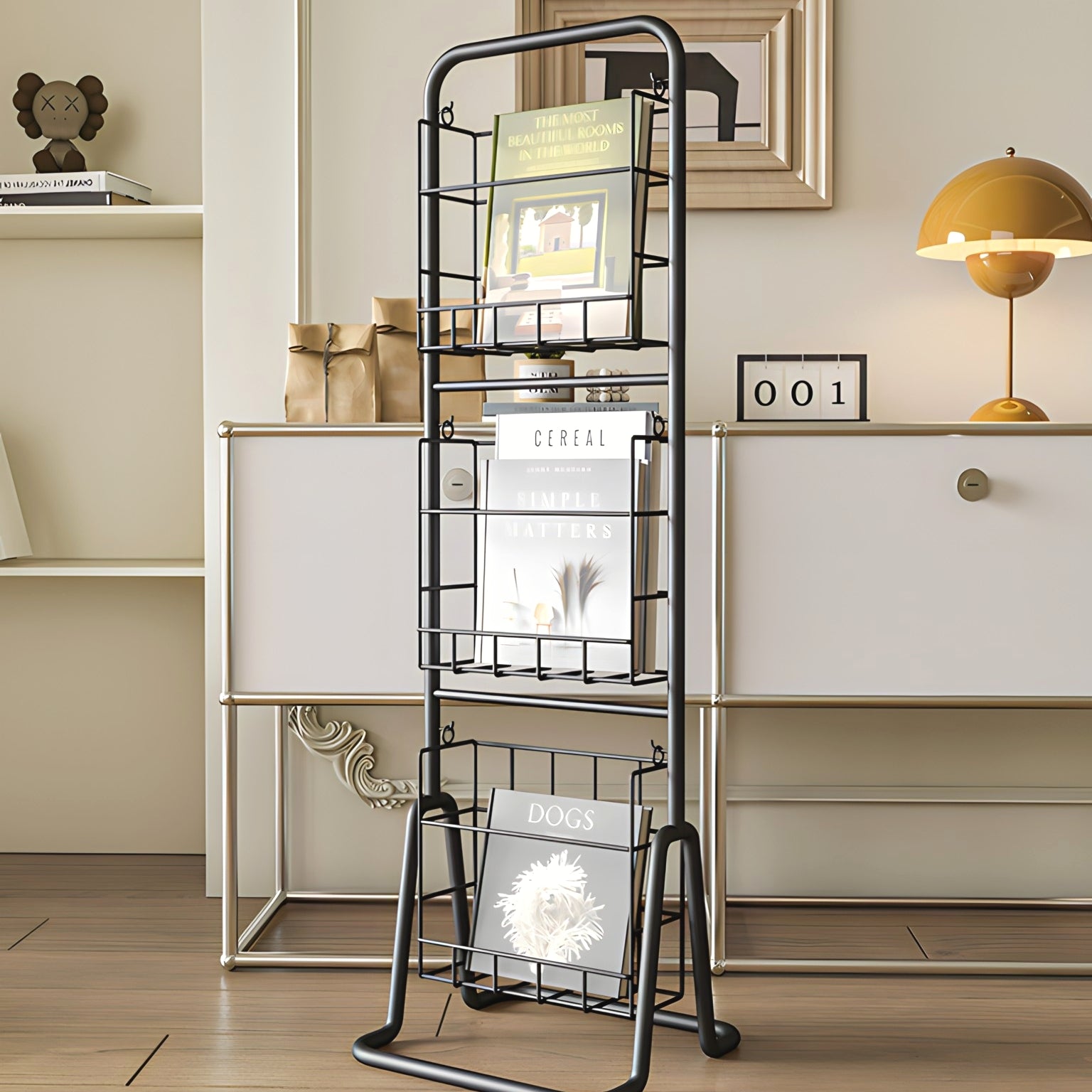 Slim Magazine Rack
