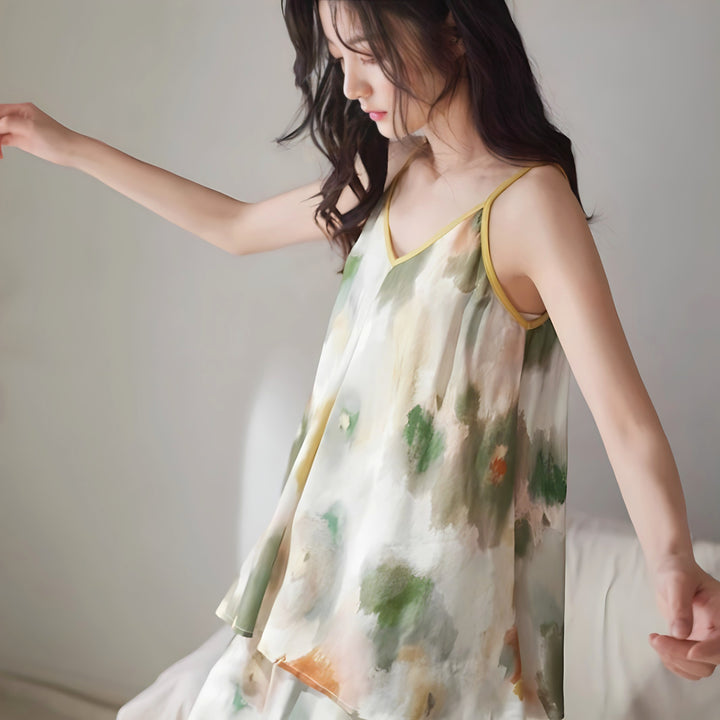 Watercolor art loungewear