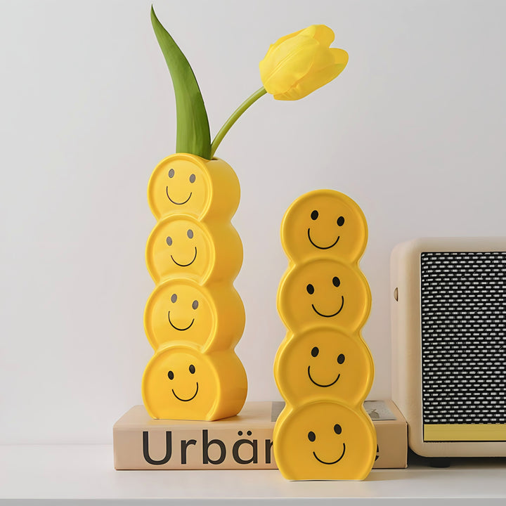 Smile Stacking Flower Vase