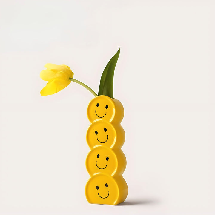 Smile Stacking Flower Vase