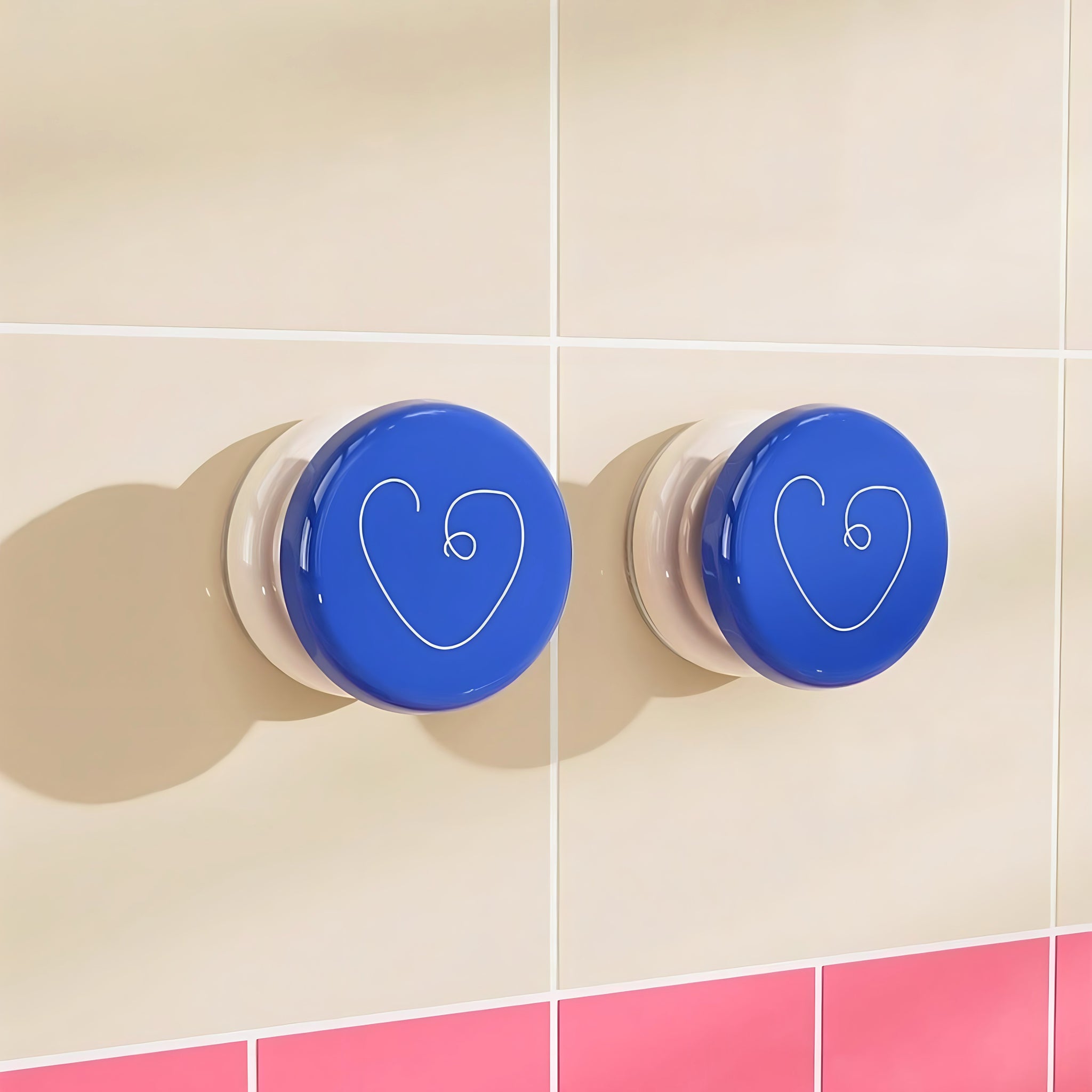 Colorful illustration suction cup hook