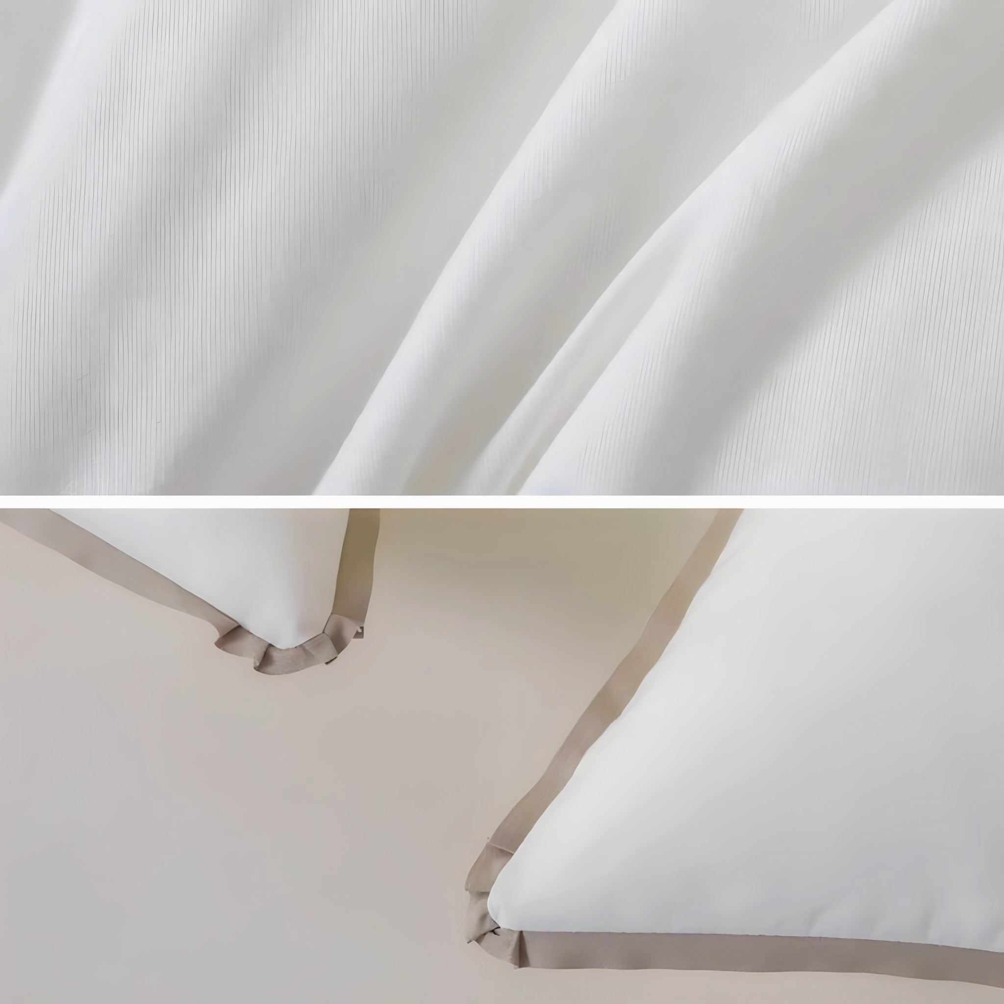 カラーパイピング枕