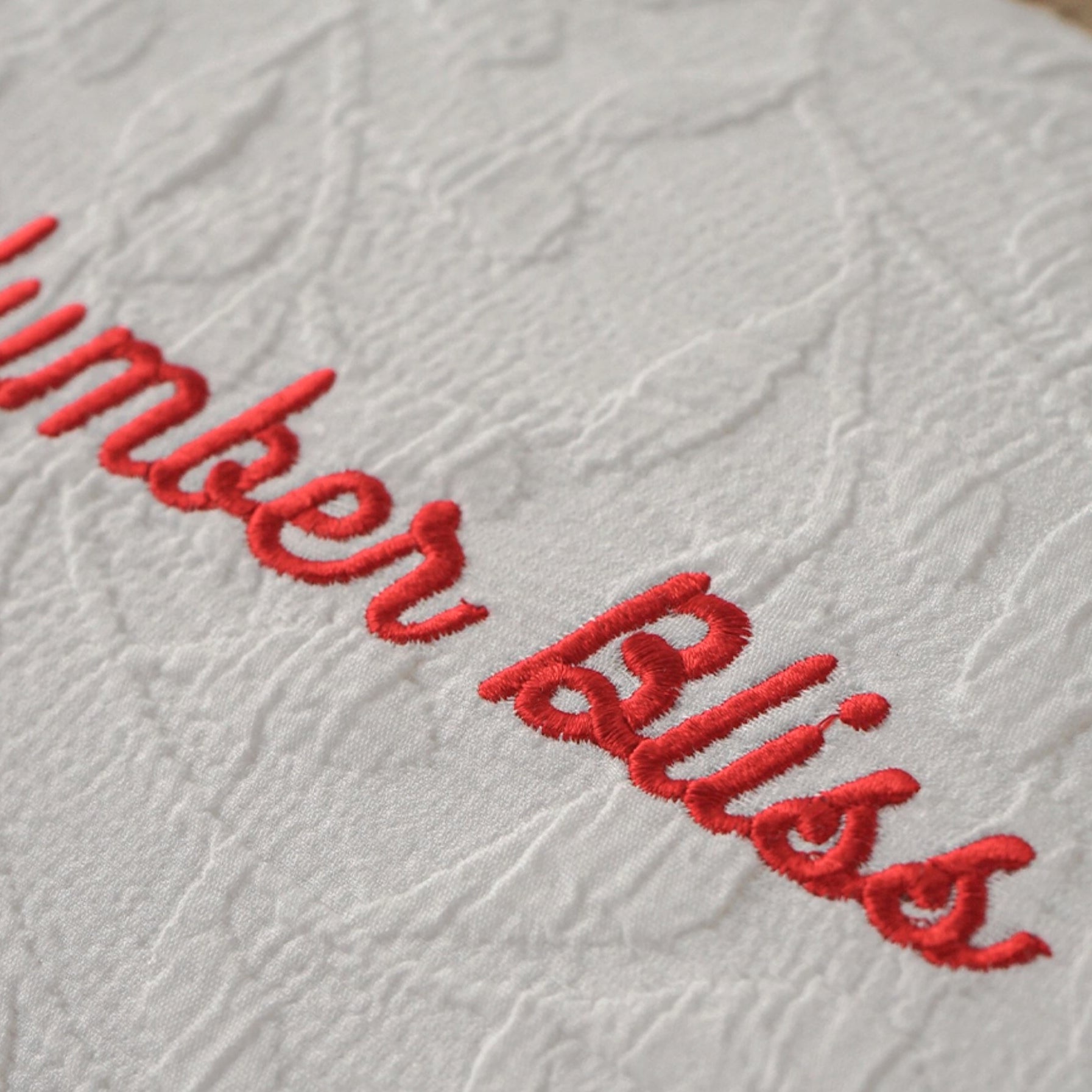 ジャガードフリルコットンピロー