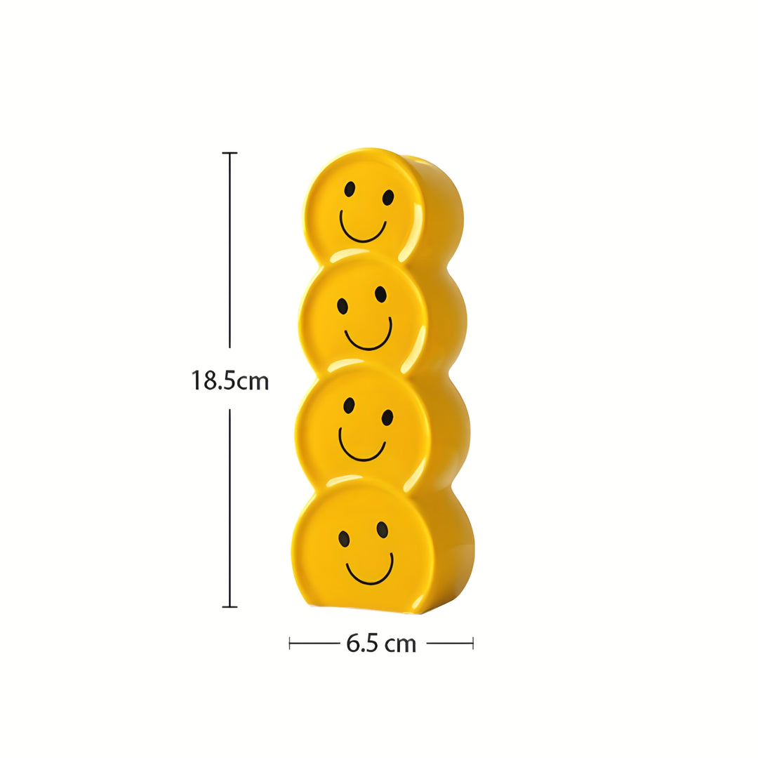 Smile Stacking Flower Vase