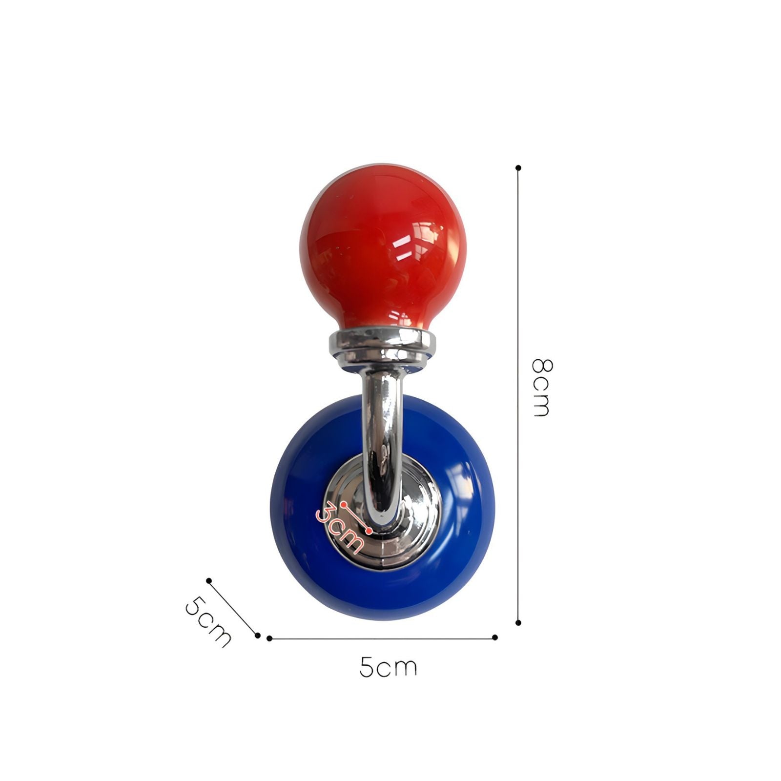 Ball Head Retro Magnet Hook
