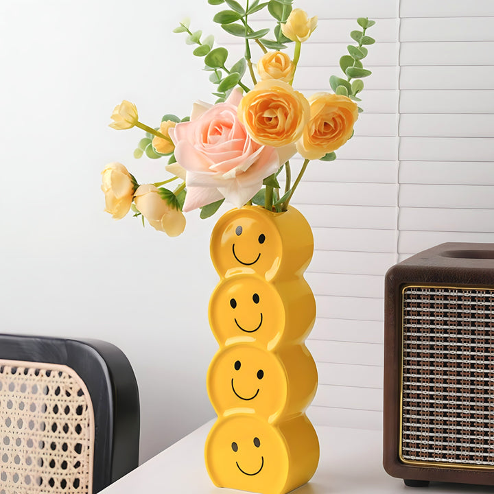 Smile Stacking Flower Vase