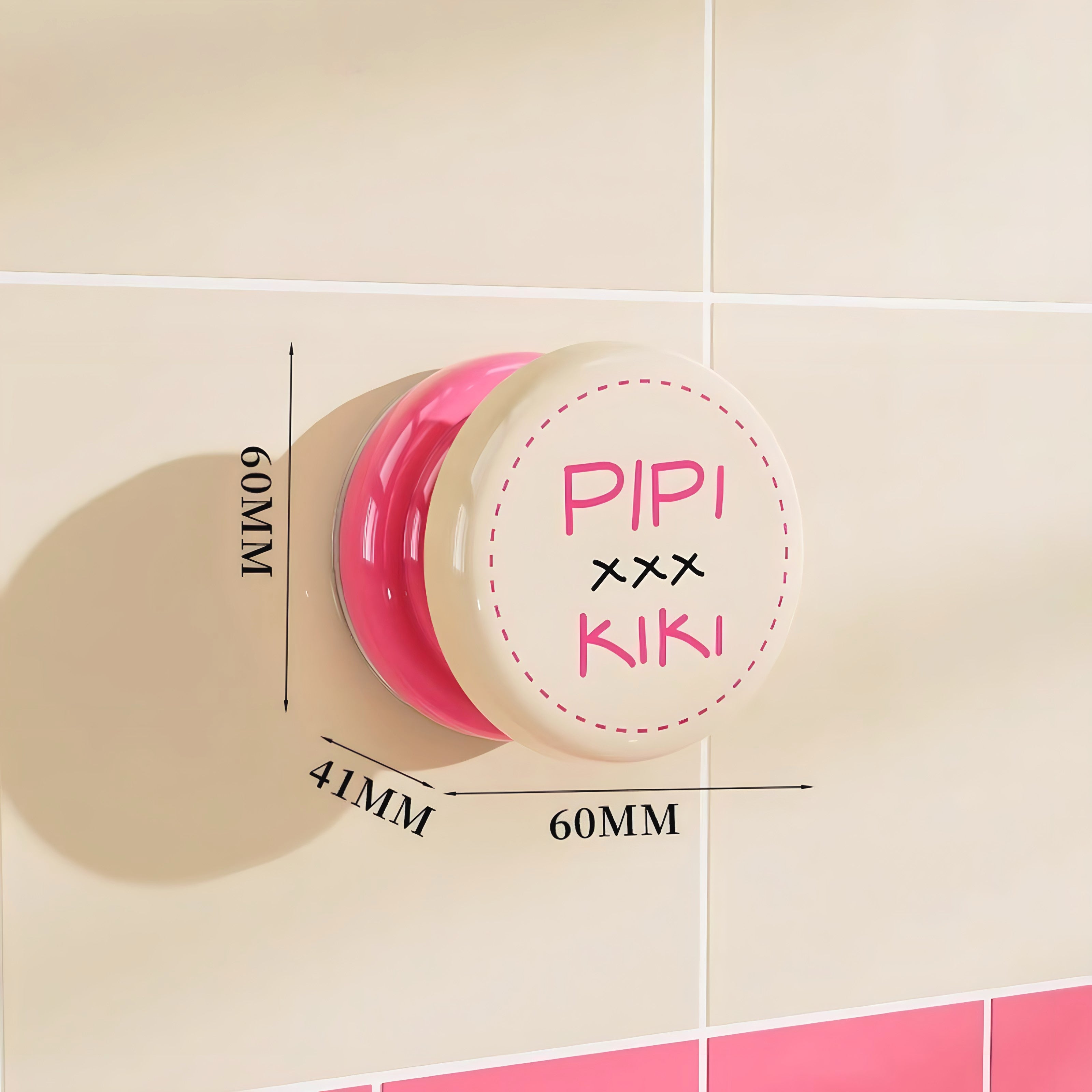 Colorful illustration suction cup hook