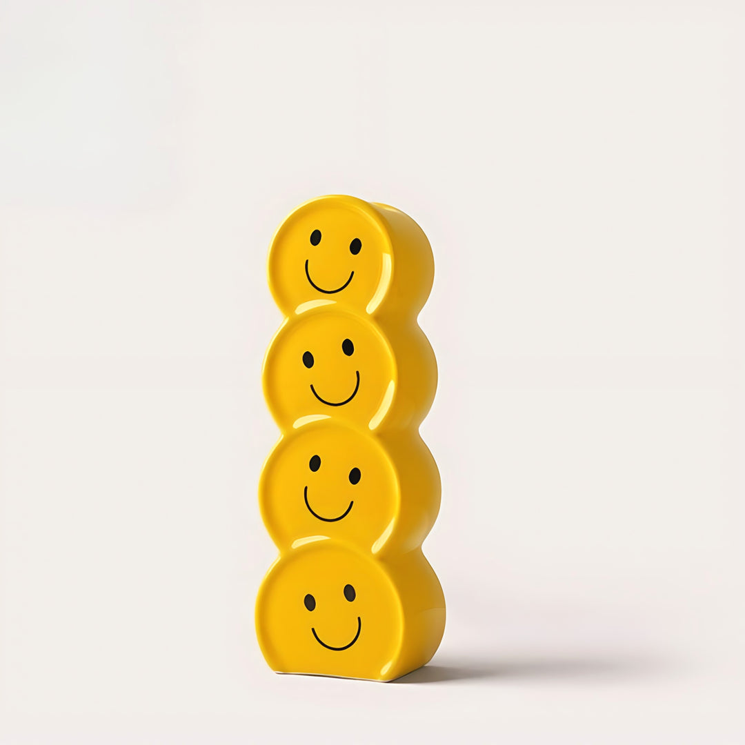 Smile Stacking Flower Vase