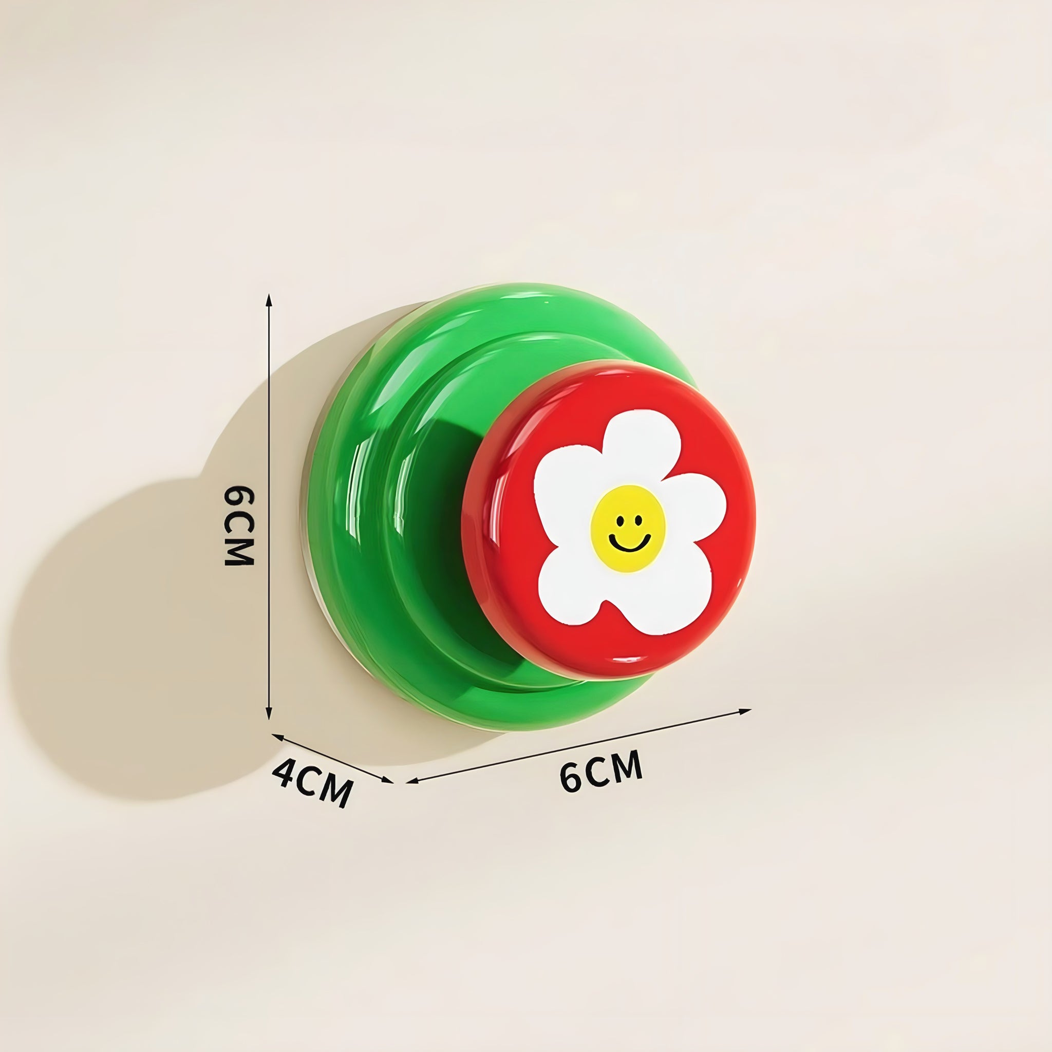 Colorful illustration suction cup hook