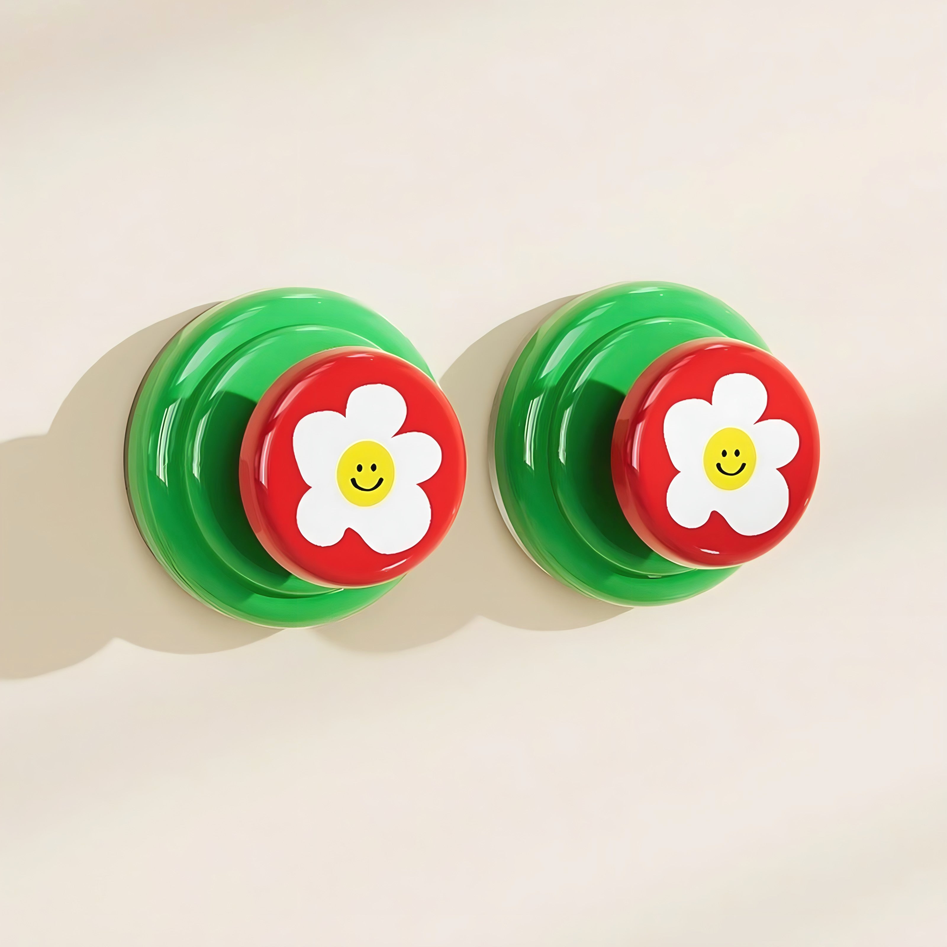 Colorful illustration suction cup hook