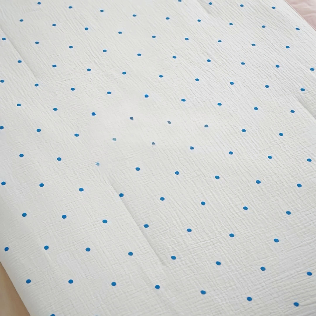 Dotted Soft Gauze Quilt Pink