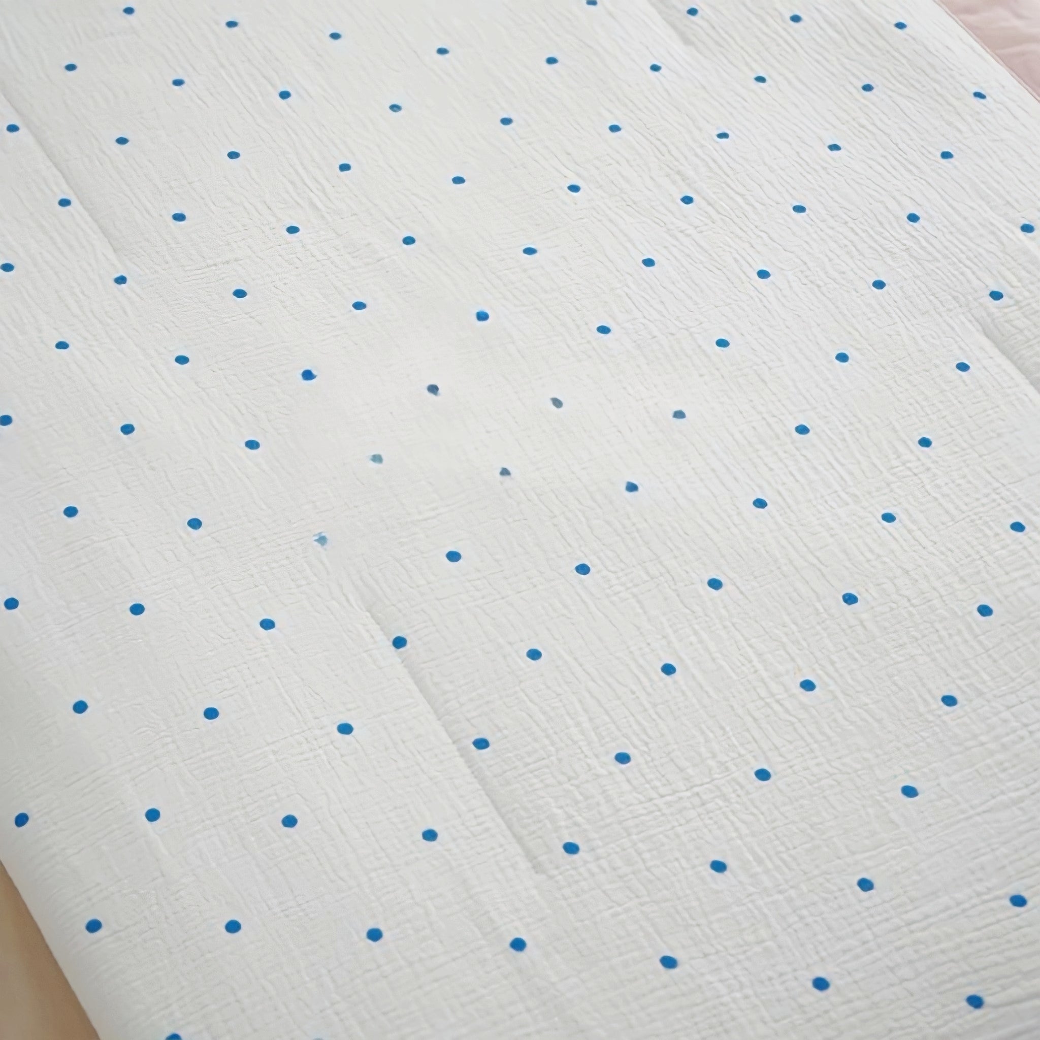 ドットソフトガーゼキルト ピンク