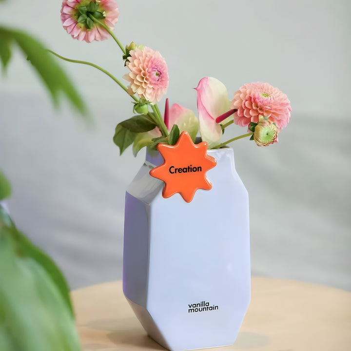 Graphic Line Flower Vase