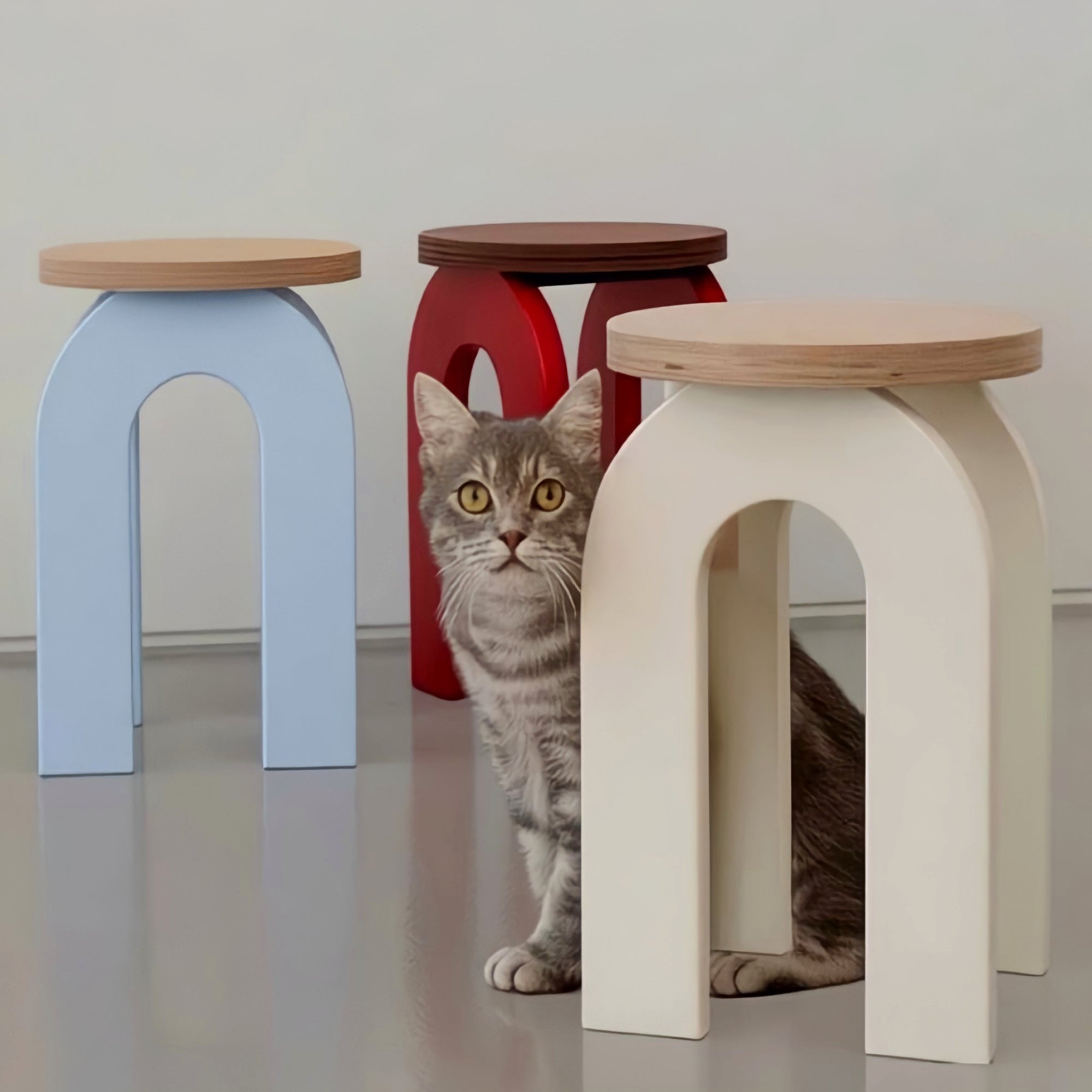 U-Shaped Arch Stool