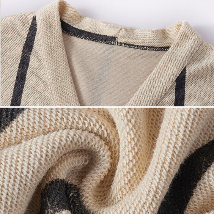 ストライプフリンジパジャマ