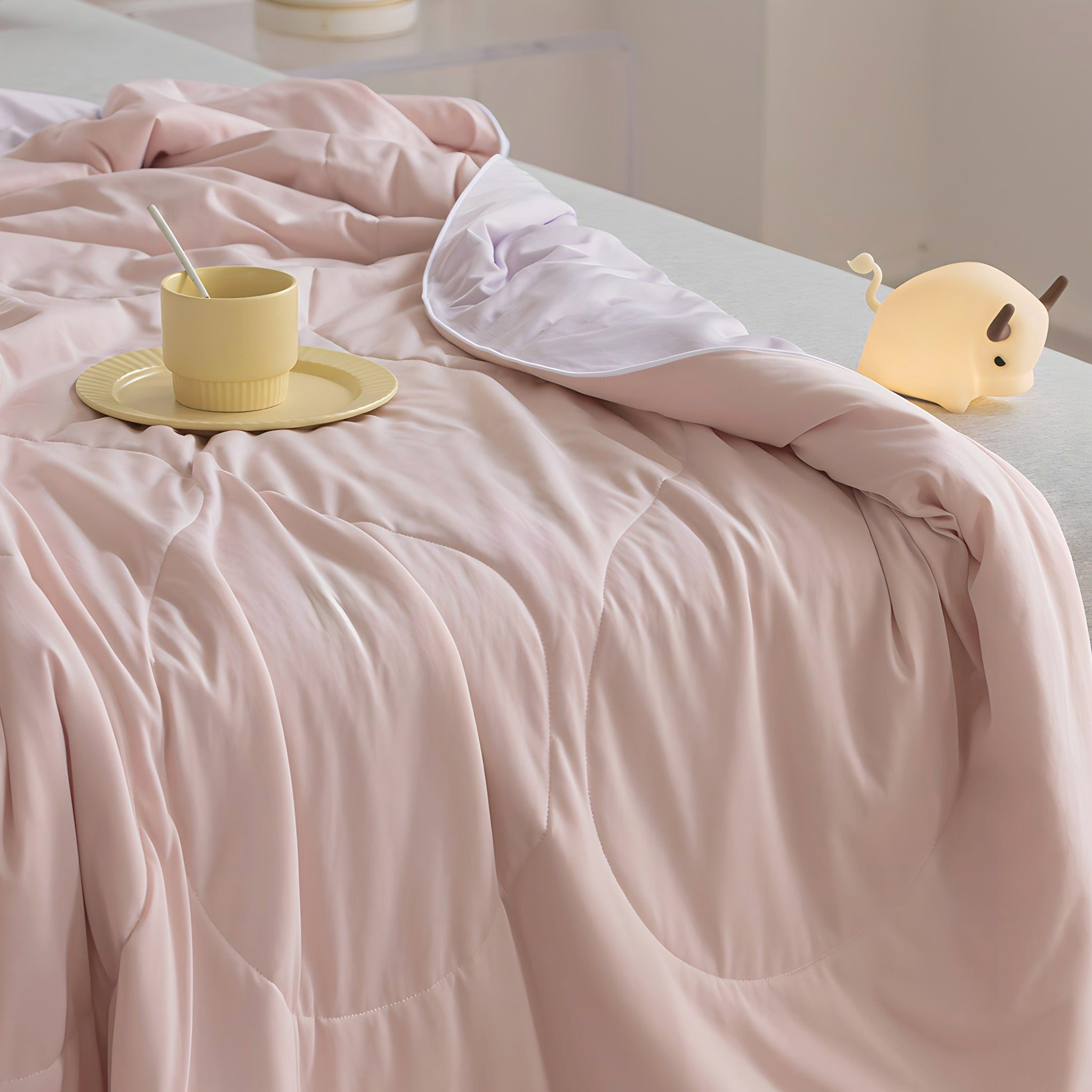 Candy Color Cool Blanket Pink Purple