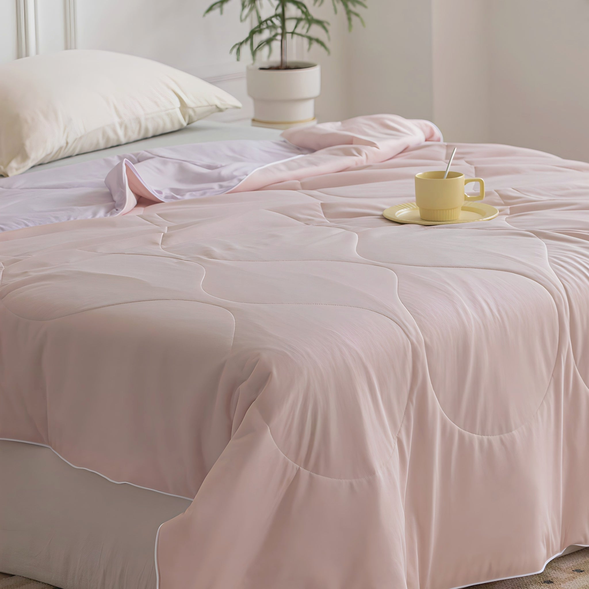 Candy Color Cool Blanket Pink Purple