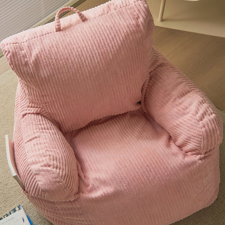 コーデュロイビーズミニソファ