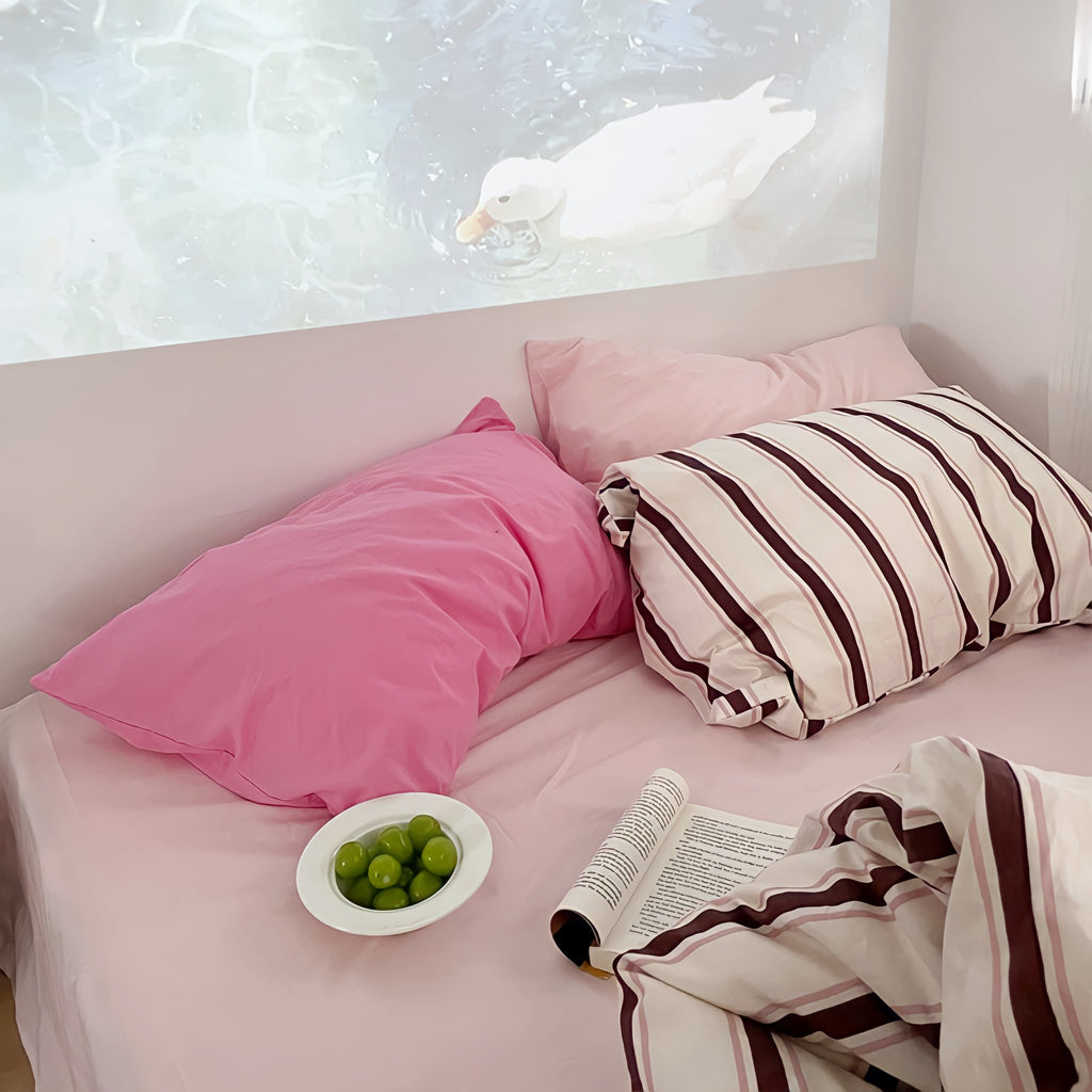 カシウェア　ピローケース　ピンク　DREAM RELAX カシウエアの DREAM✖️RELAX ピローケース | HitMe(′З`)