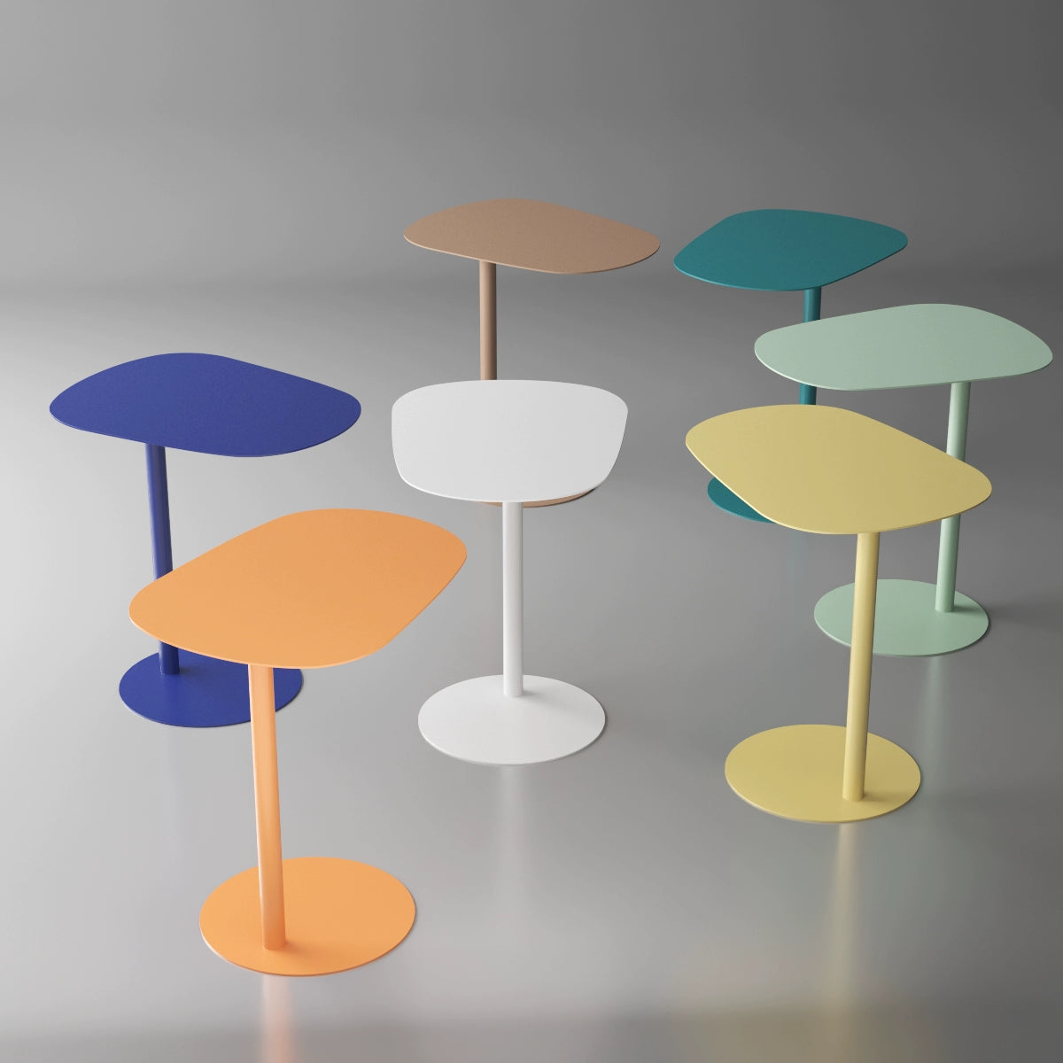 カラーサイドテーブル kocol