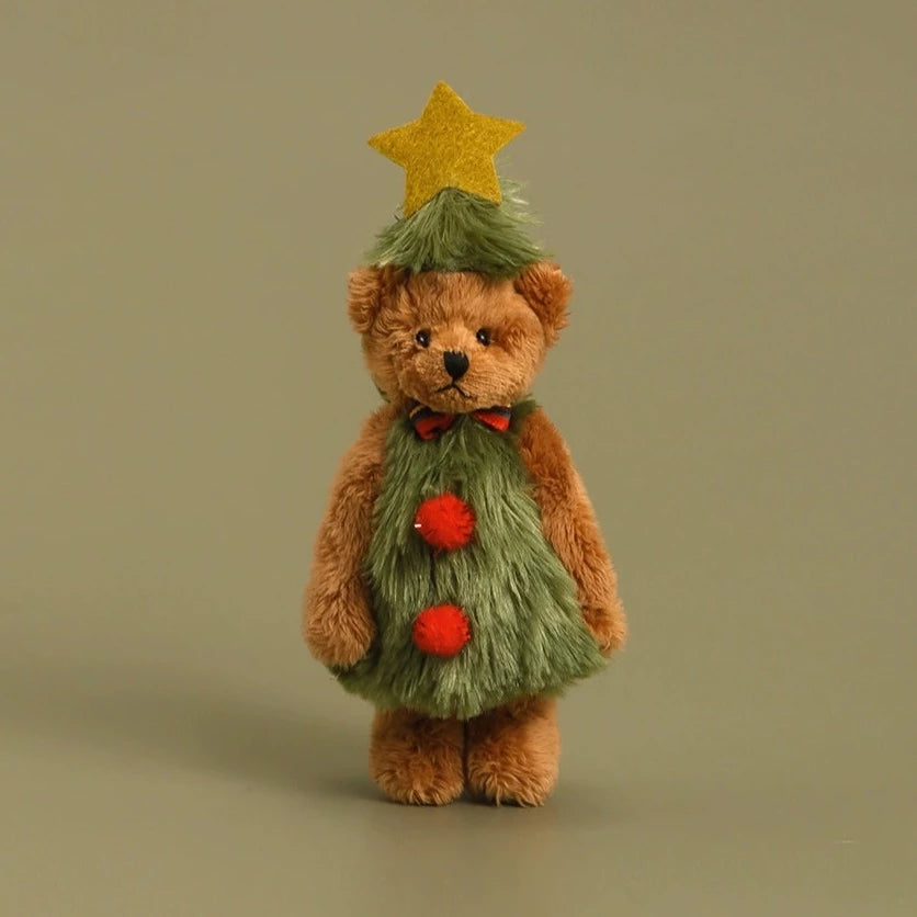 クリスマスツリーテディベアキーホルダー kocol