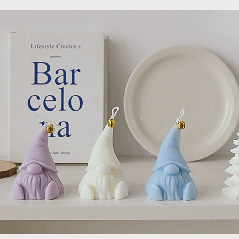 サンタクロース小人キャンドル kocol