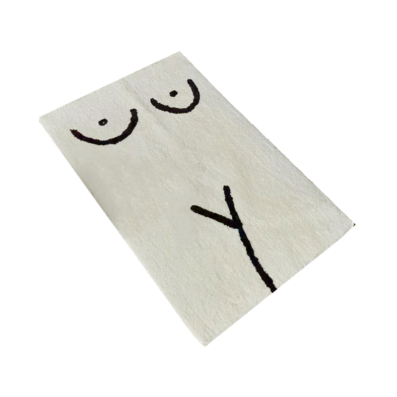 ユニーク柄ラグマット kocol