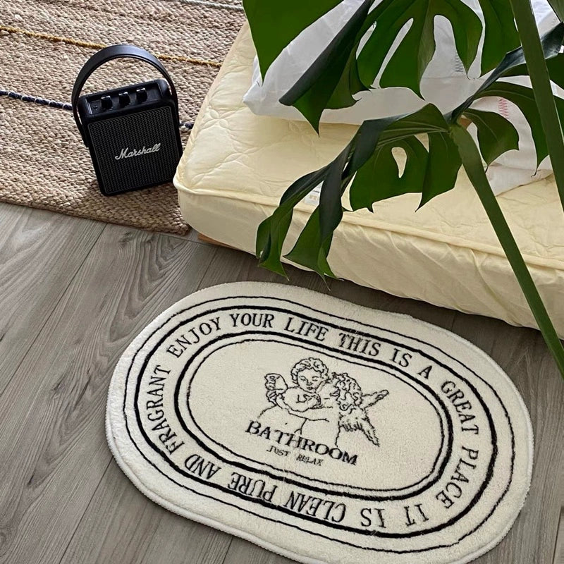 天使 吸収バスルームマット kocol