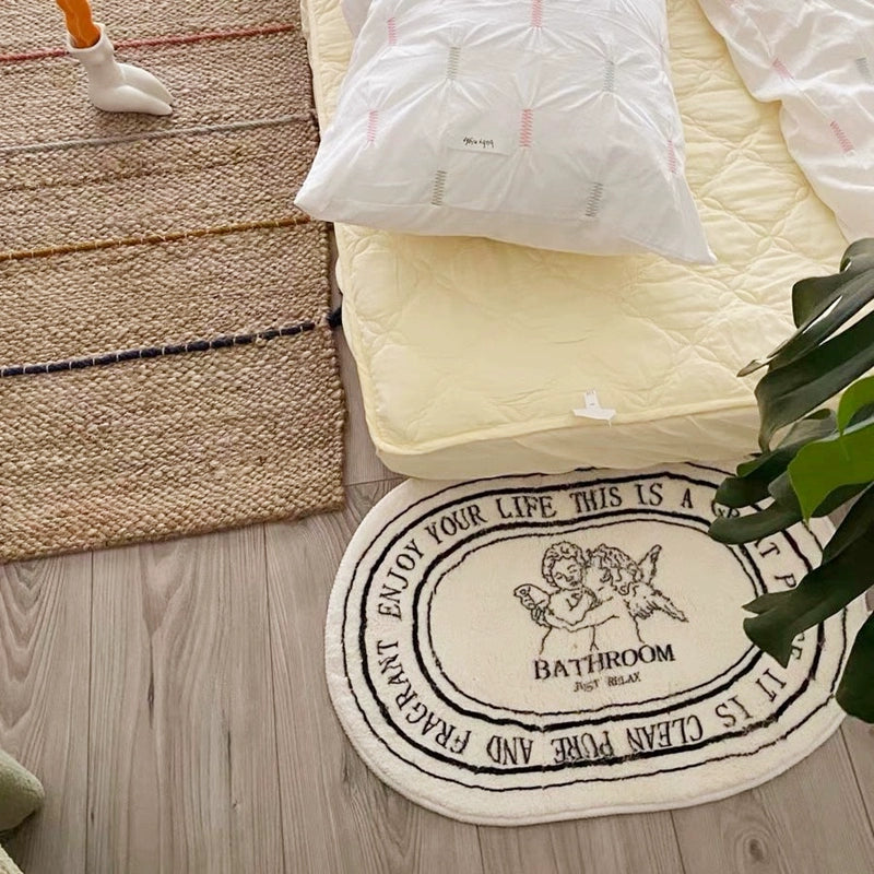 天使 吸収バスルームマット kocol