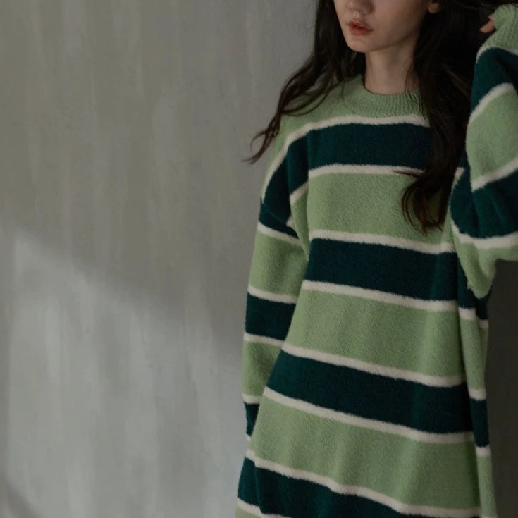 ユニセックス もこもこ ボーダー ルームウェア kocol