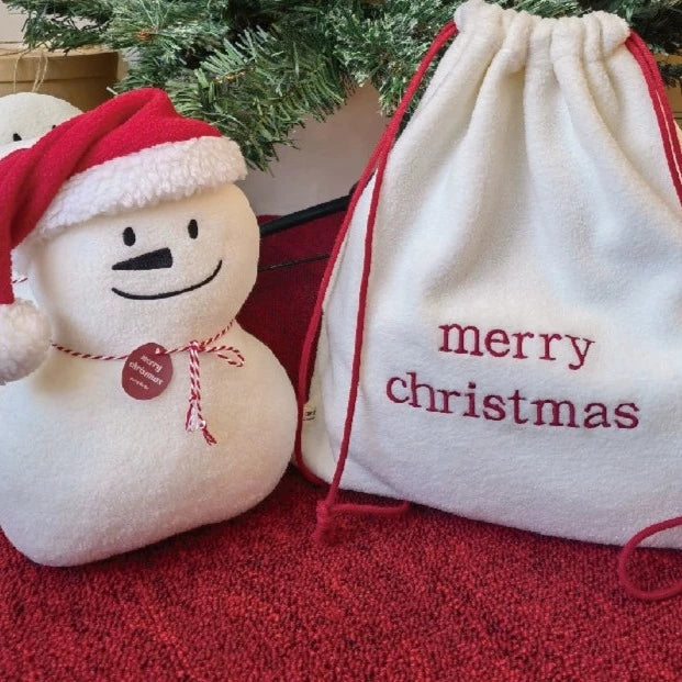 クリスマス雪だるまぬいぐるみ kocol