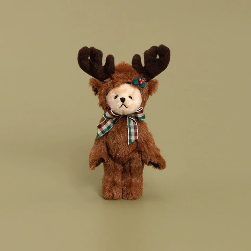 トナカイテディベアクリスマスキーホルダー kocol