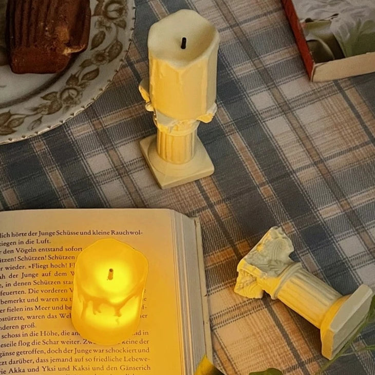 スイッチキャンドルライト燭台付き kocol