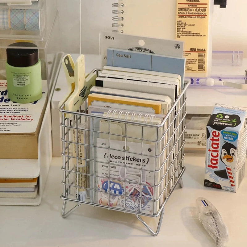 スクエアワイヤー収納カゴ kocol