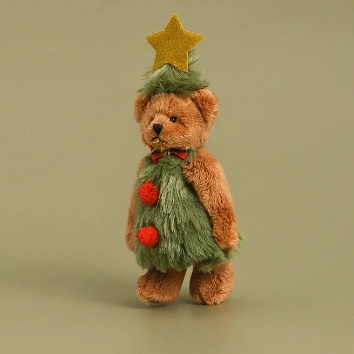 クリスマスツリーテディベアキーホルダー kocol