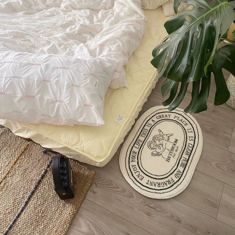 天使 吸収バスルームマット kocol